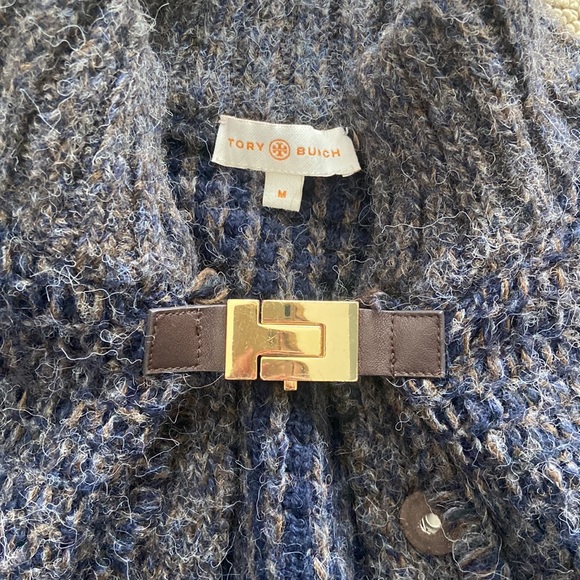 Tory Burch button down sweater jacket - Picture 3 of 7